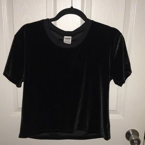 VS PINK velvet box tee